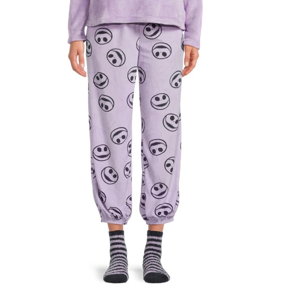 3X Nightmare Before Christmas Women's Jack Skellington Pajama Pants Disney Fall